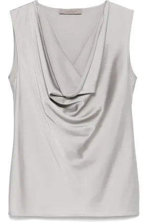 D.EXTERIOR Top in raso
