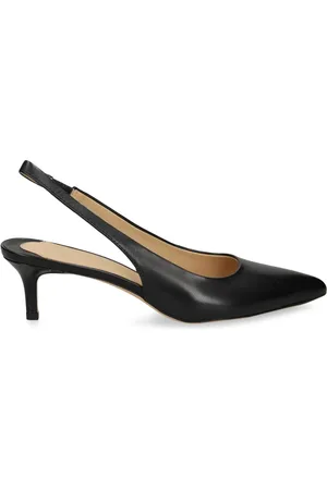 Ralph Lauren Pumps in pelle con cinturino posteriore 50mm