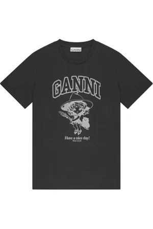Ganni T-shirt con logo