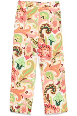 Etro Pantaloni con stampa paisley