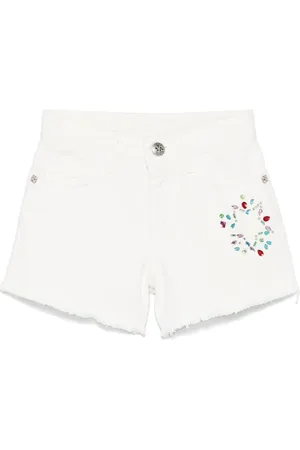 John Richmond Shorts con strass