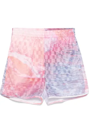 BLUE SKY INN Shorts con motivo a quadri