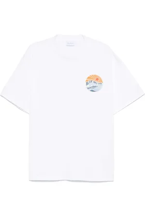 BLUE SKY INN T-shirt con applicazione Great Wave