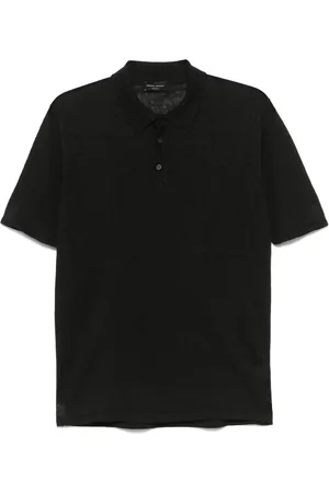 Roberto Collina Polo leggera in lino