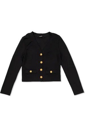 Balmain Cardigan con monogramma