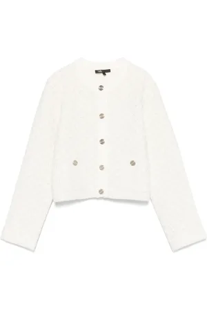 Maje Cardigan con paillettes