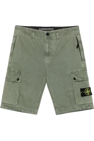 Stone Island Shorts con applicazione Compass