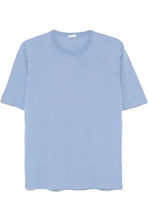 CARUSO T-shirt in maglia fine