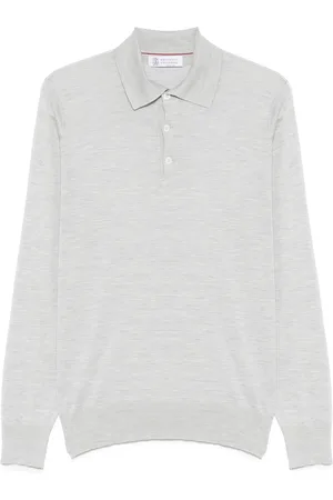 Brunello Cucinelli Polo in maglia fine