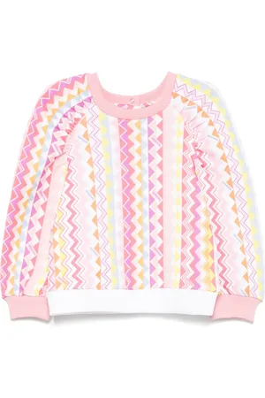 Missoni Felpa con motivo a zigzag