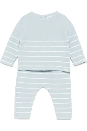 Tartine Et Chocolat Set con pantaloni a righe