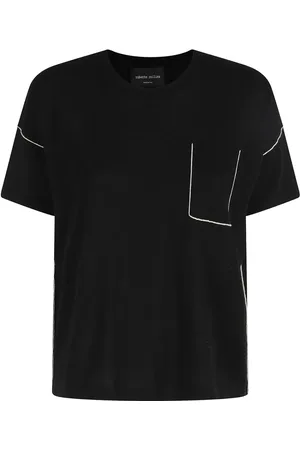 Roberto Collina T-shirt con orlo a contrasto