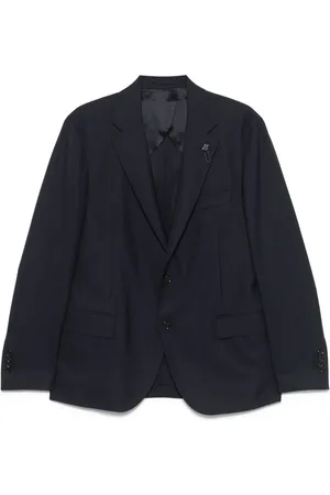 LARDINI Blazer con spilla