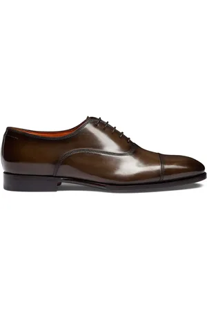 santoni Oxford in pelle