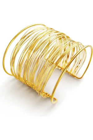 Hzmer Jewelry Bracciale rigido martellato