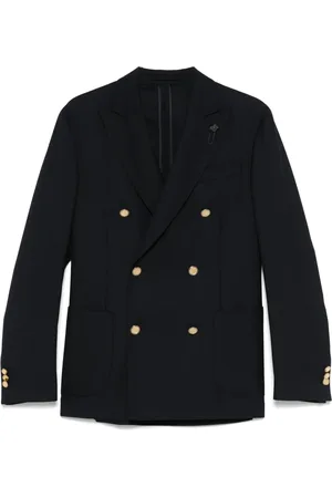 LARDINI Blazer con spilla