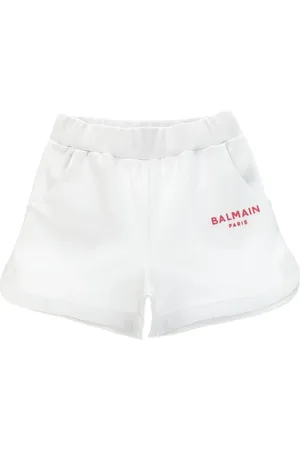 Balmain Costume da bagno con logo goffrato