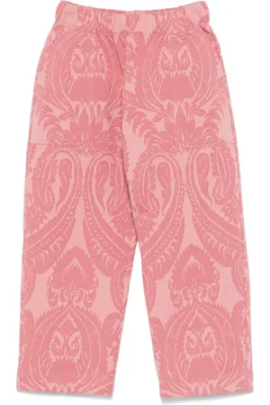Etro Pantaloni con fantasia jacquard