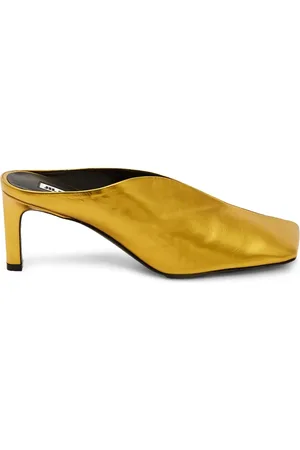 Jil Sander Mules metallizzate 40mm