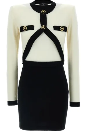 Balmain Abito Filo Leone Catena