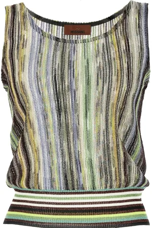 Missoni Top lamé a righe