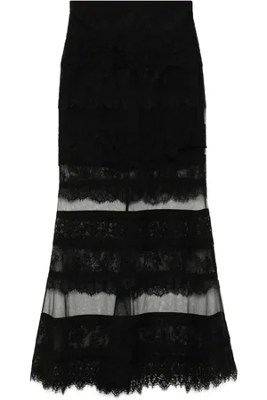Elie saab Gonna con ricamo