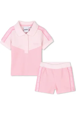 HUGO BOSS Set shorts con logo ricamato