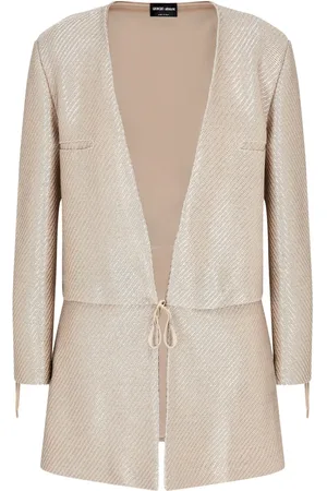 Giorgio Armani Giacca con effetto jacquard