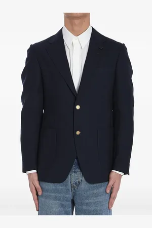 LARDINI Blazer monopetto in lana