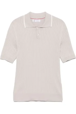 Brunello Cucinelli Polo a coste