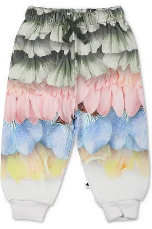 Molo Pantaloni sportivi con stampa a fiori