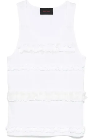 Simone Rocha Canotta con ruches