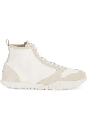 Jil Sander Sneakers con inserti in pelle scamosciata