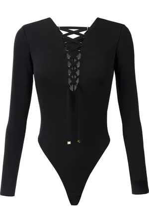 Elisabetta Franchi Body con lacci