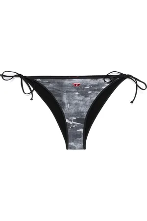 Diesel Slip bikini con stampa