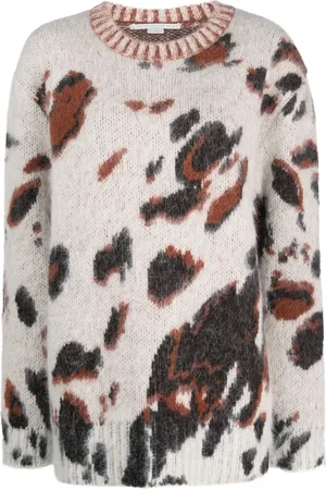 Stella McCartney Maglione Horse con effetto jacquard