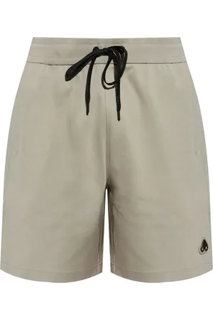 Moose Knuckles Shorts con applicazione logo