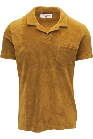 Orlebar Brown Polo in cotone con ricamo logo