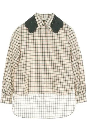 Fendi Blusa a quadri anni 2010