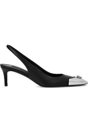 Philipp Plein Pumps Skull Strass con cinturino posteriore