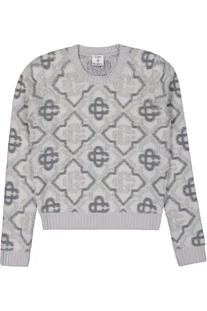 Casablanca Maglione con motivo monogramma