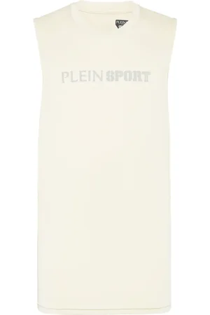 Philipp Plein Canotta con dettagli riflettenti