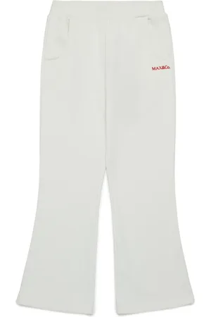MAX&Co. Kids Pantaloni sportivi con ricamo