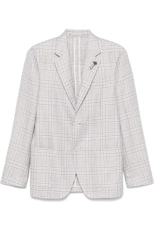 LARDINI Blazer a quadri