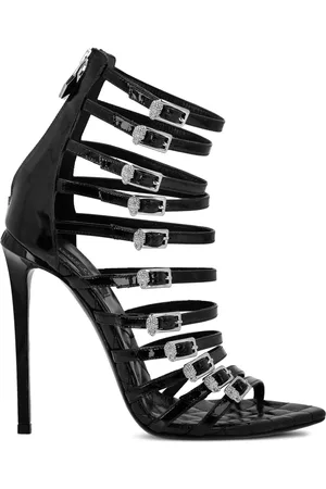 Philipp Plein Sandali Skull in pelle