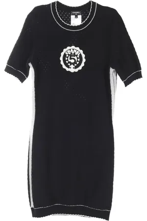 CHANEL Abito N??5 con intarsio 1986-1988