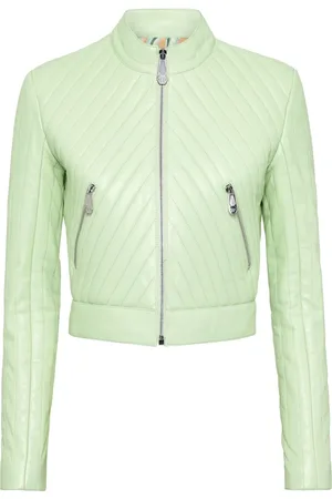 Philipp Plein Giacca biker in pelle