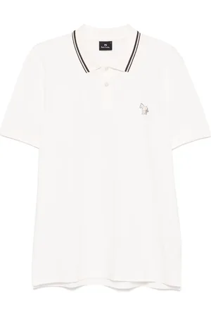 Paul Smith Polo con ricamo zebra