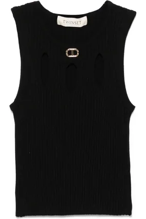 Twin-Set Canotta con dettaglio cut-out