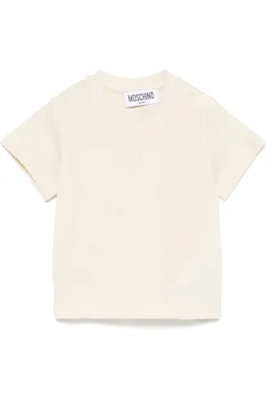 Moschino T-shirt con effetto jacquard